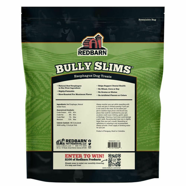 RedBarn Bully Slims Golosinas para Perros