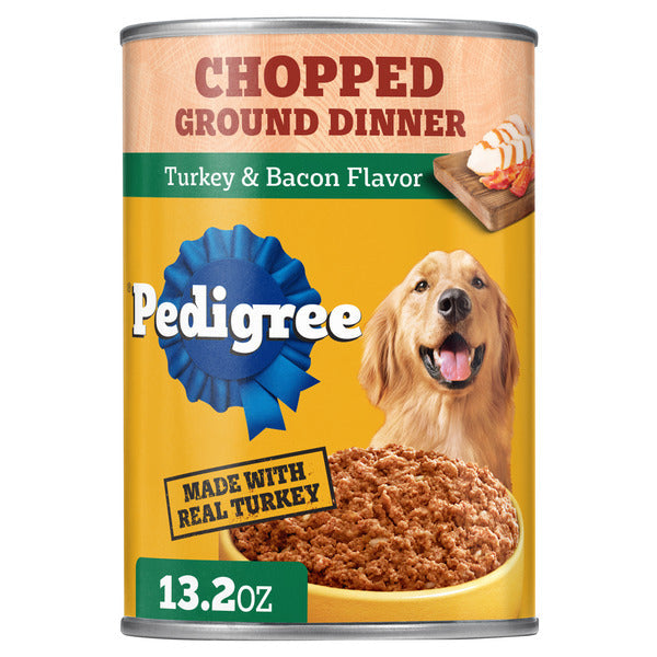 Comida para perros Pedigree Cena Picada de Pavo y Sabor a Tocino