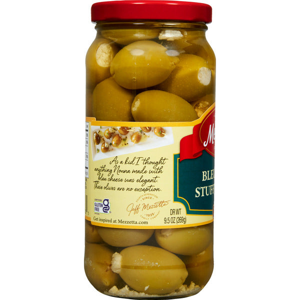 Aceitunas Mezzetta Rellenas de Queso Azul