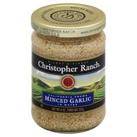 Ail haché dans l'eau de Christopher Ranch