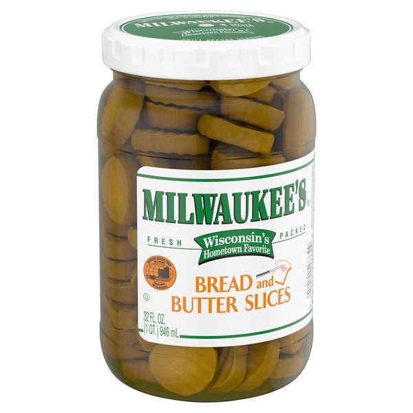 MILWAUKEE Cornichons au Pain et au Beurre - Tranchés à la Perfection