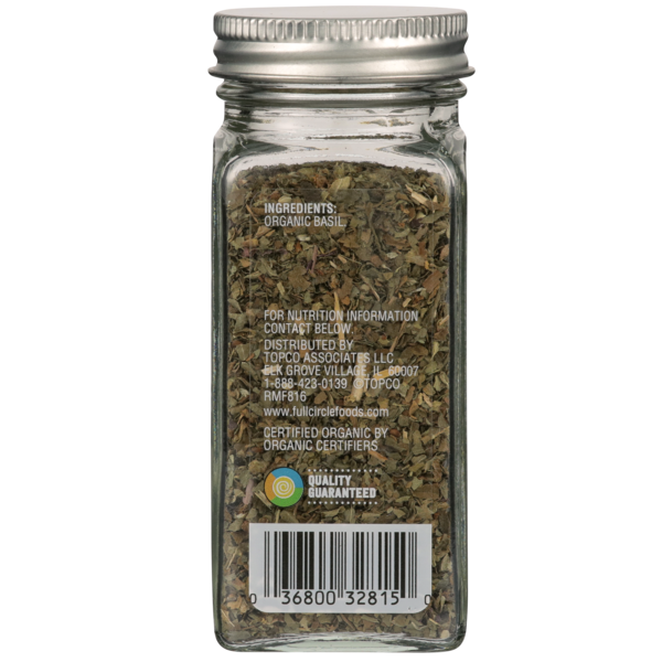 Albahaca Full Circle - Hierba Culinaria Premium