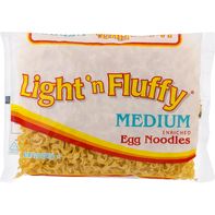 Fideos de Huevo Enriquecidos Ligeros y Esponjosos - Medianos