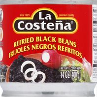 La Costeña Haricots Noirs Refrits