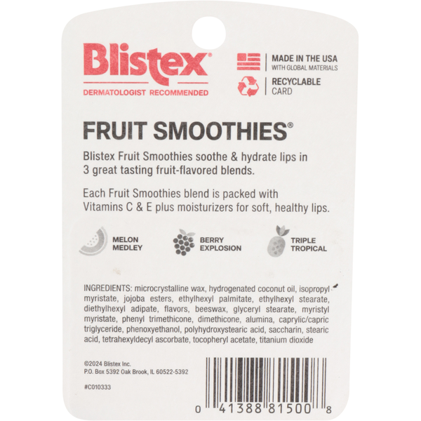 Blistex Melon Medley & Berry Explosion Lip Moisturizer