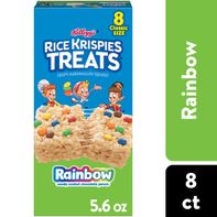 Kellogg's Rice Krispies Treats Rainbow Crispy Bars