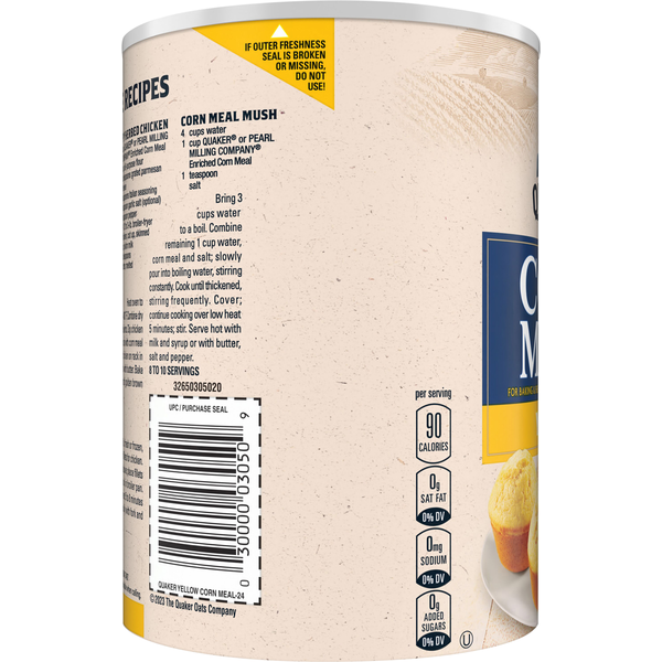 Quaker Yellow Corn Meal