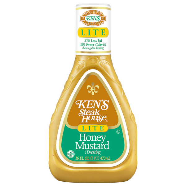 Aderezo de Mostaza y Miel Sin Gluten Lite de Ken's Steak House