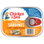Sardines sauvages en huile, légèrement fumées de Chicken of the Sea