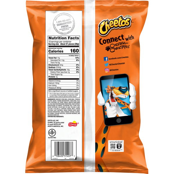 Cheetos Flamin' Hot Cheese Snacks - Party Size