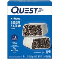 Barra de Proteína Quest Hero - Sabor Galletas y Crema