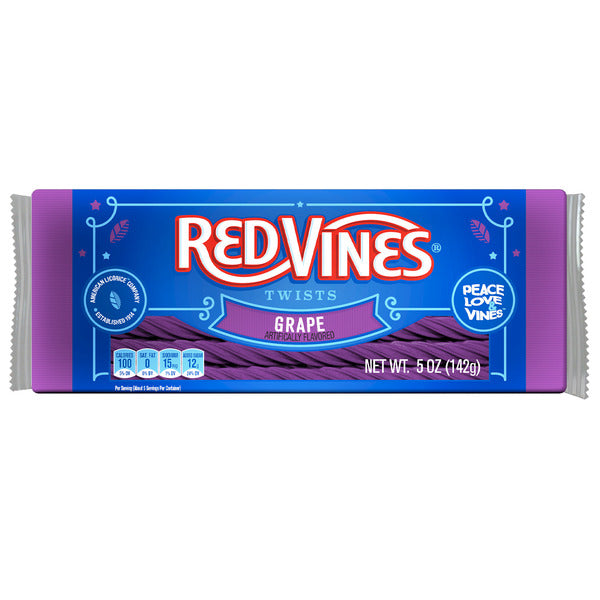Bonbons de réglisse moelleux au raisin Red Vines - Plateau de cinéma