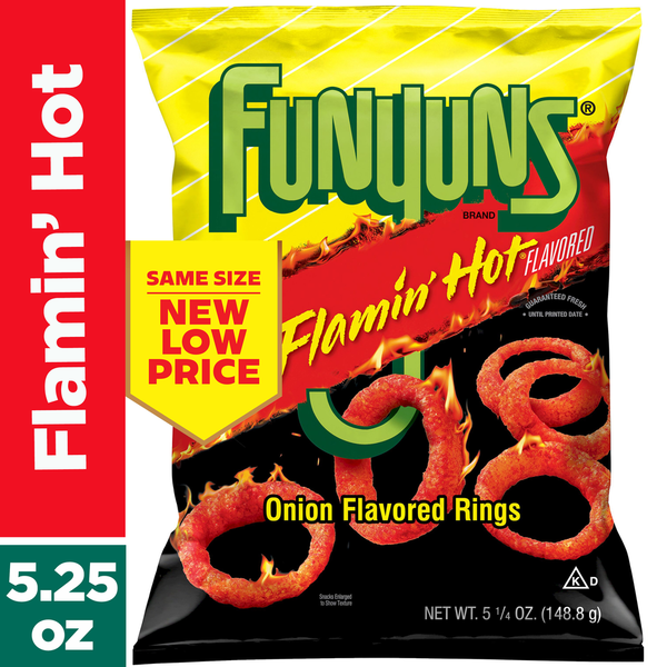 Funyuns Flamin' Hot Onion Flavor Rings