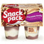 Pudding au chocolat et à la vanille Snack Pack