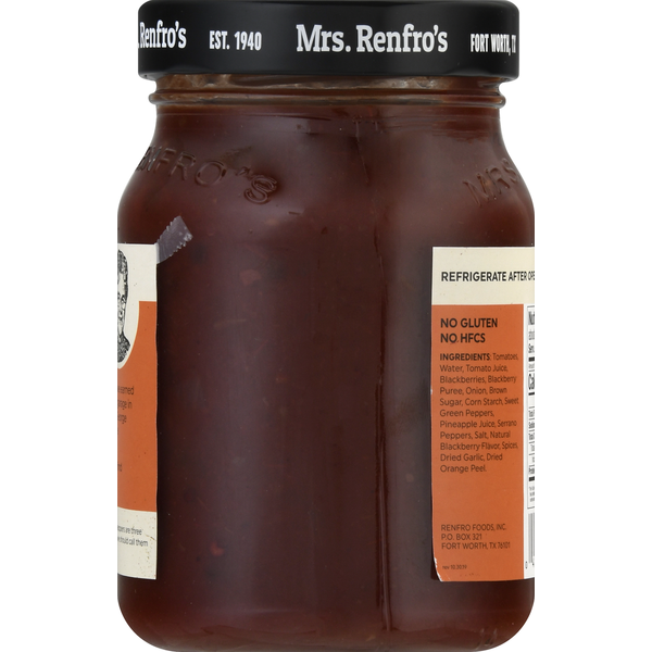 Salsa de Mora Serrano de Mrs. Renfro - Picante Medio