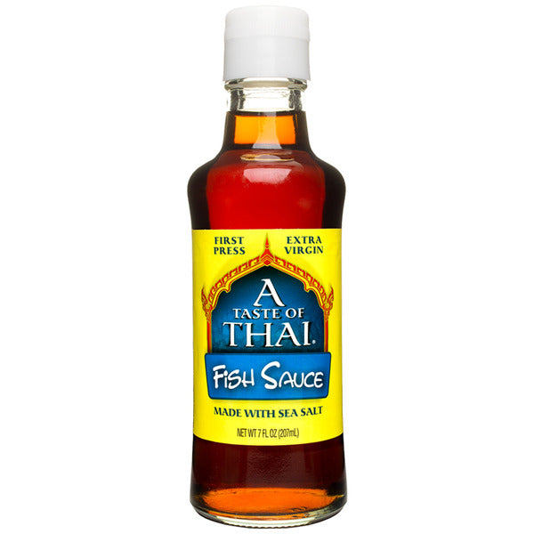 Une touche de sauce de poisson thaïlandaise