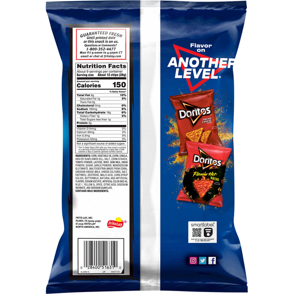 Chips Tortilla Doritos Cool Ranch