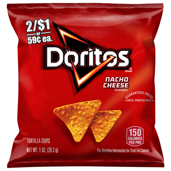 Doritos Tortilla Chips Sabor Queso Nacho