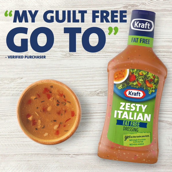 Vinaigrette italienne Zesty sans gras Kraft