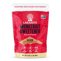 Édulcorant au fruit du moine doré Lakanto avec érythritol