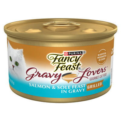 Purina Fancy Feast Gravy Lovers Salmón y Lenguado Comida para Gatos