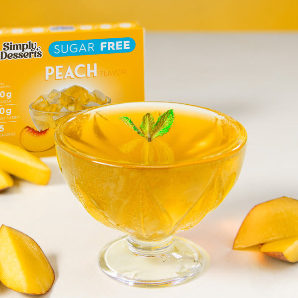 Gelée de Pêche Sans Sucre Simply Desserts