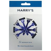 Rasoirs jetables Harry's bleu nuit à 3 lames