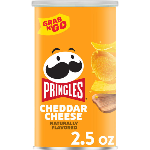 Pringles Cheddar Cheese Potato Crisps - Paquete de Snack 2.5 oz