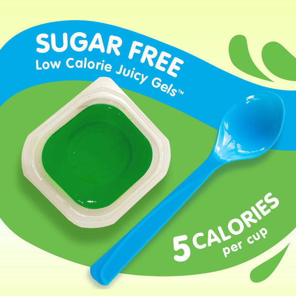 Gels Juteux Saveur Citron Vert Zéro Sucre Snack Pack