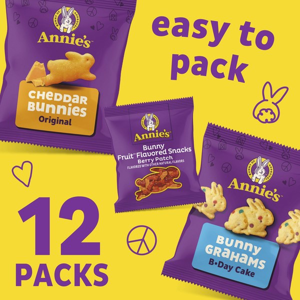 Paquete de Variedad de Snacks Orgánicos Dulces y Salados de Annie's para Niños