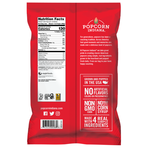 Popcorn Indiana Kettlecorn Sucré & Salé