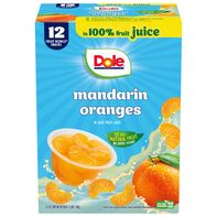 Oranges mandarines Dole dans 100 % de jus de fruits
