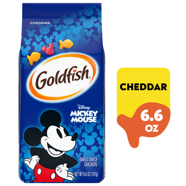 Crackers au cheddar Pepperidge Farm Goldfish Disney Mickey Mouse