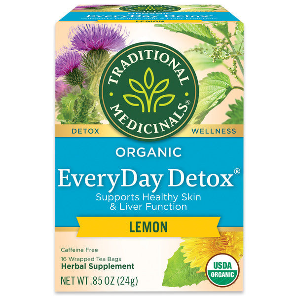 Traditional Medicinals Organic EveryDay Detox Lemon Herbal Tea