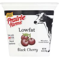 Prairie Farms Lowfat Blackberry Yogurt