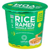 Soupe de nouilles Ramen au riz Lotus Foods