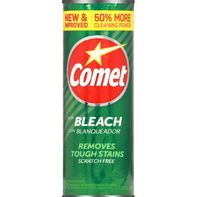 Limpiador Comet con Blanqueador - Solución de Limpieza Multiusos