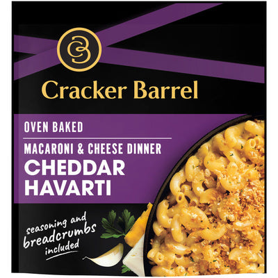 Cena de Macarrones con Queso al Horno Cracker Barrel Cheddar Havarti