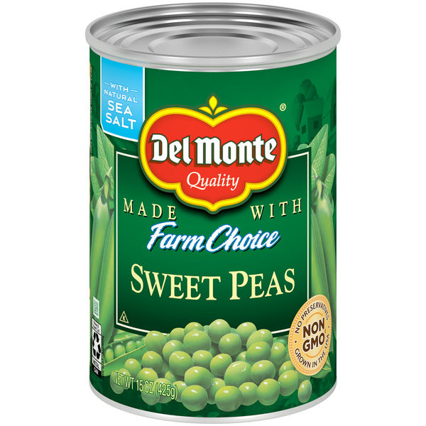 Del Monte Sweet Peas - Premium Canned Vegetables
