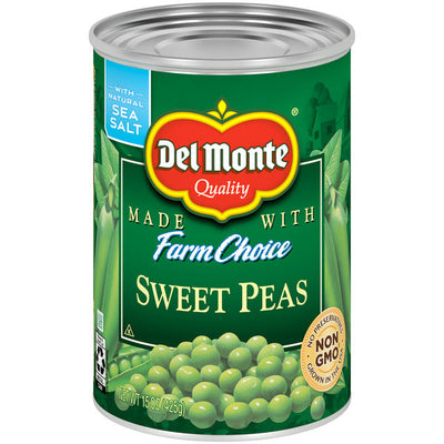 Del Monte Sweet Peas - Premium Canned Vegetables