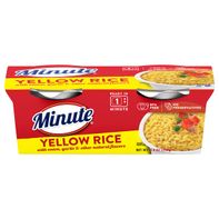 Riz Jaune Minute Prêt à Servir, Sans Gluten