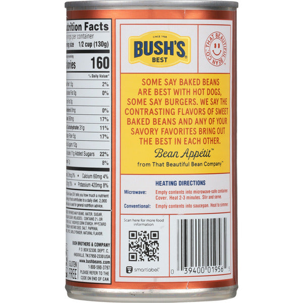 Frijoles Hornee de la Receta de Boston de Bush's Best