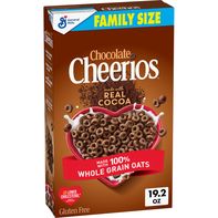Cereal de Chocolate Cheerios de General Mills Tamaño Familiar