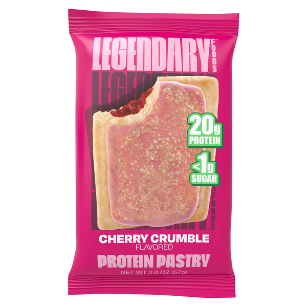 Pastel de Proteína de Desmenuzado de Cereza de Legendary Foods