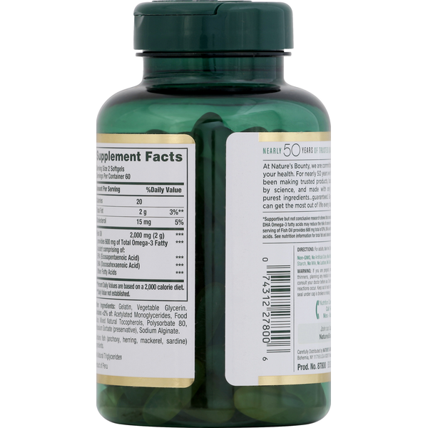 Nature's Bounty Fish Oil