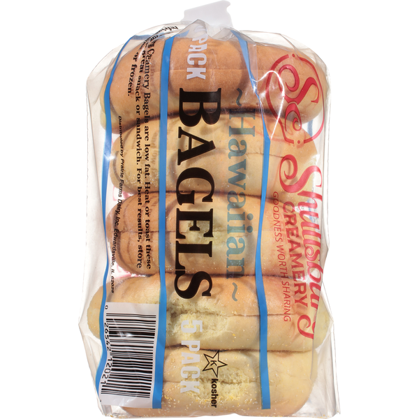 Bagels hawaïens tranchés de Shullsburg Creamery