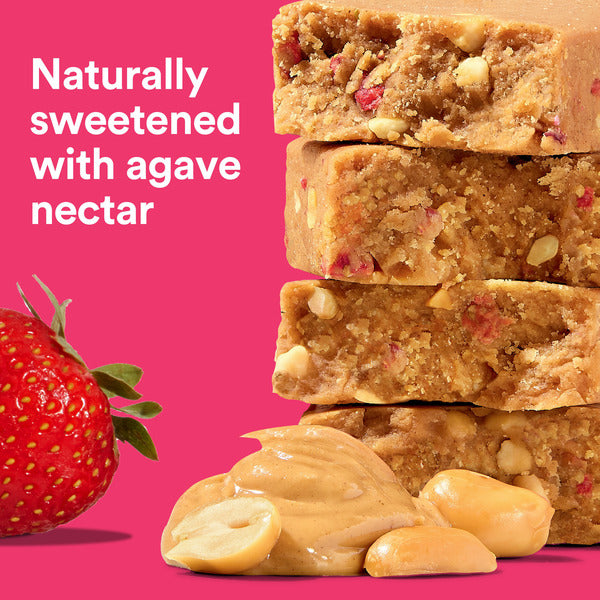 RXBAR High Protein Strawberry Peanut Butter Bars, Gluten Free - 5 Count