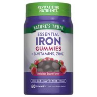 Hierro Esencial de Nature's Truth con Vitaminas B y Zinc