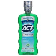 Enjuague Bucal ACT con Flúor - Anticaries, Sin Alcohol