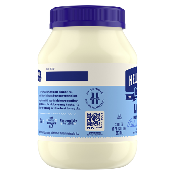 Mayonnaise légère Hellmann's - Saveur premium avec moins de calories